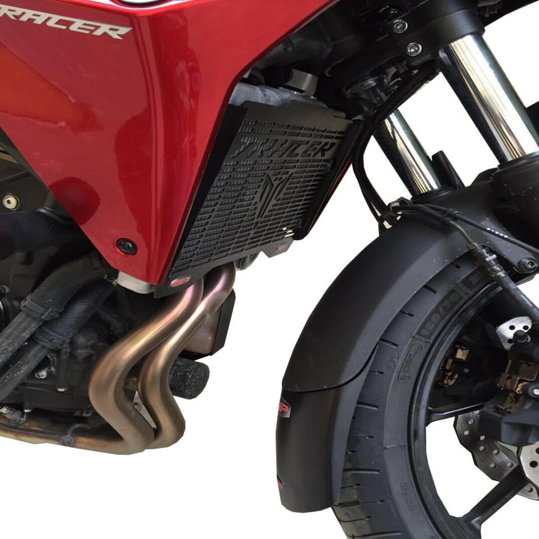 GP Kompozit Yamaha MT-07 Tracer 2016-2023 Uyumlu Ön Çamurluk Uzatma Siyah - 4