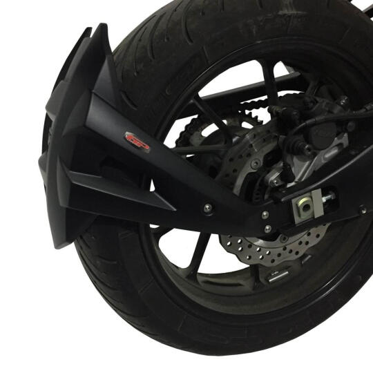 GP Kompozit Yamaha MT-07 Tracer 2016-2024 Uyumlu Arka Çamur Sıyırıcı Siyah - 3