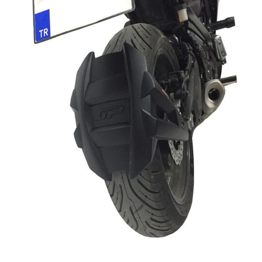 GP Kompozit Yamaha MT-07 Tracer 2016-2024 Uyumlu Arka Çamur Sıyırıcı Siyah - 4