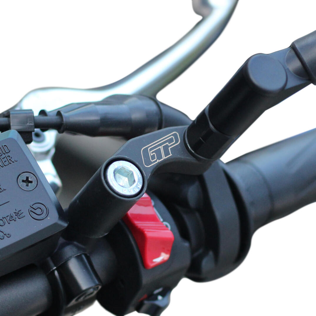 GP Kompozit Yamaha MT-07 Tracer 2016-2024 Uyumlu Ayna Genişletme Siyah - 3