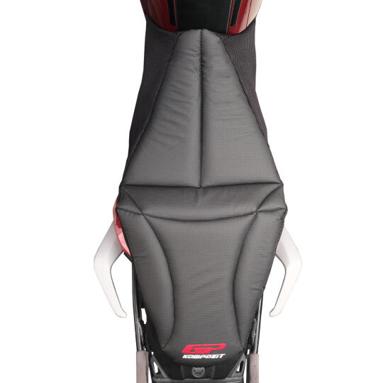 GP Kompozit Yamaha MT-07 Tracer 2016-2024 Uyumlu Fileli Motosiklet Konfor Sele Kılıfı Siyah - 4