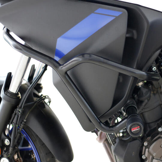 GP Kompozit Yamaha MT-07 Tracer 2020-2024 Uyumlu Motor Koruma Demiri Siyah (1)