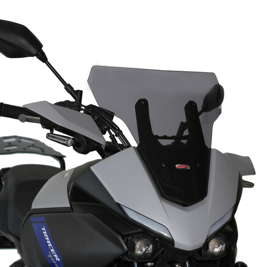 GP Kompozit Yamaha MT-07 Tracer 2020-2024 Uyumlu Ön Cam Füme - 3