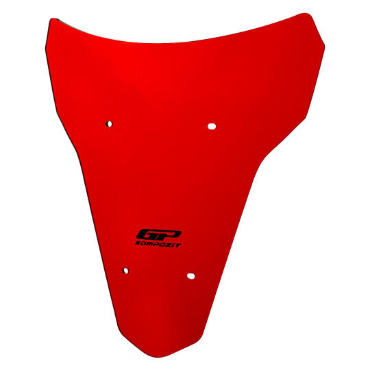 GP Kompozit Yamaha MT-07 Tracer 2020-2024 Uyumlu Ön Cam Kırmızı (1)