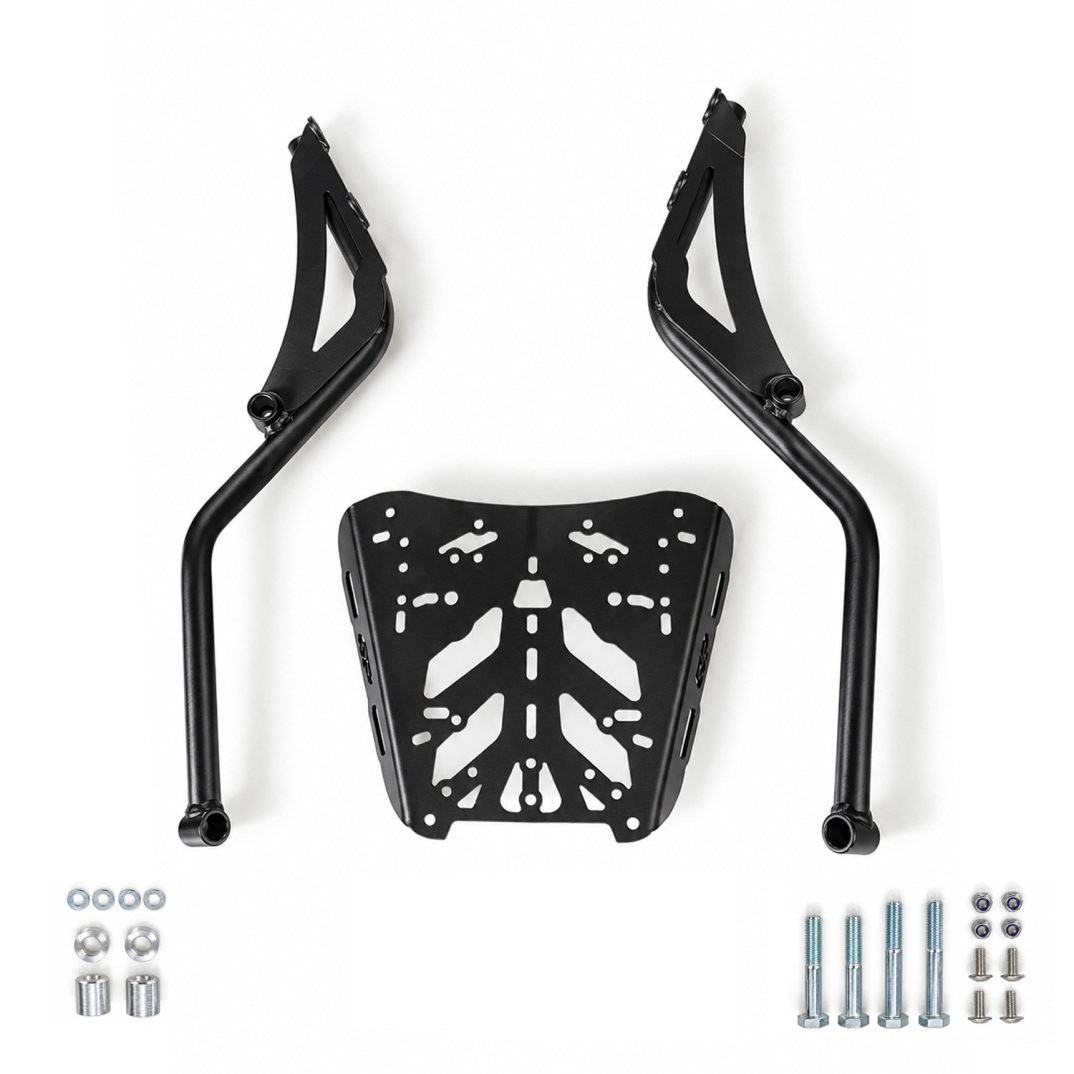 GP Kompozit Yamaha MT-07 Tracer 2025-2026 Uyumlu Arka Çanta Demiri Siyah - 4