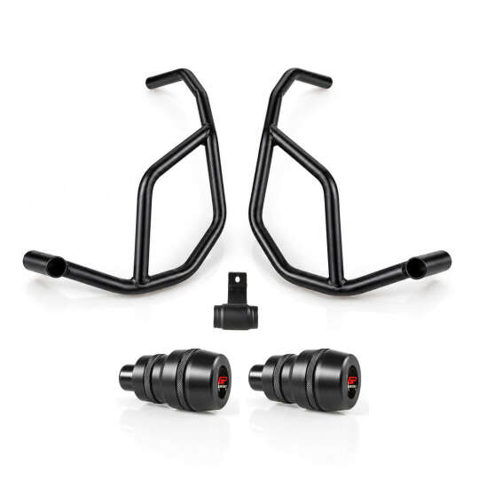 GP Kompozit Yamaha MT-07 Tracer 2025-2026 Uyumlu Motor Koruma Demiri Siyah