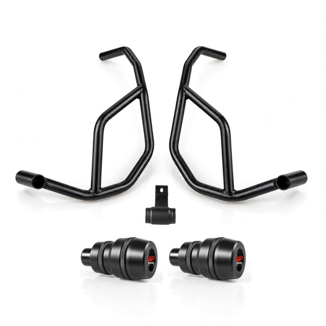 GP Kompozit Yamaha MT-07 Tracer 2025-2026 Uyumlu Motor Koruma Demiri Siyah - 1