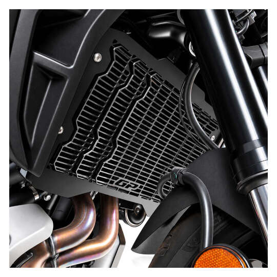 GP Kompozit Yamaha MT-07 Tracer 2025-2026 Uyumlu Radyatör Koruma Siyah - 3