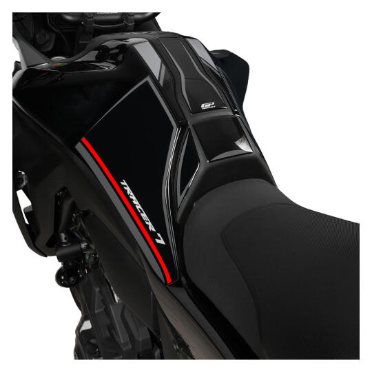 GP Kompozit Yamaha MT-07 Tracer 2025-2026 Uyumlu Tank Pad Siyah - 4