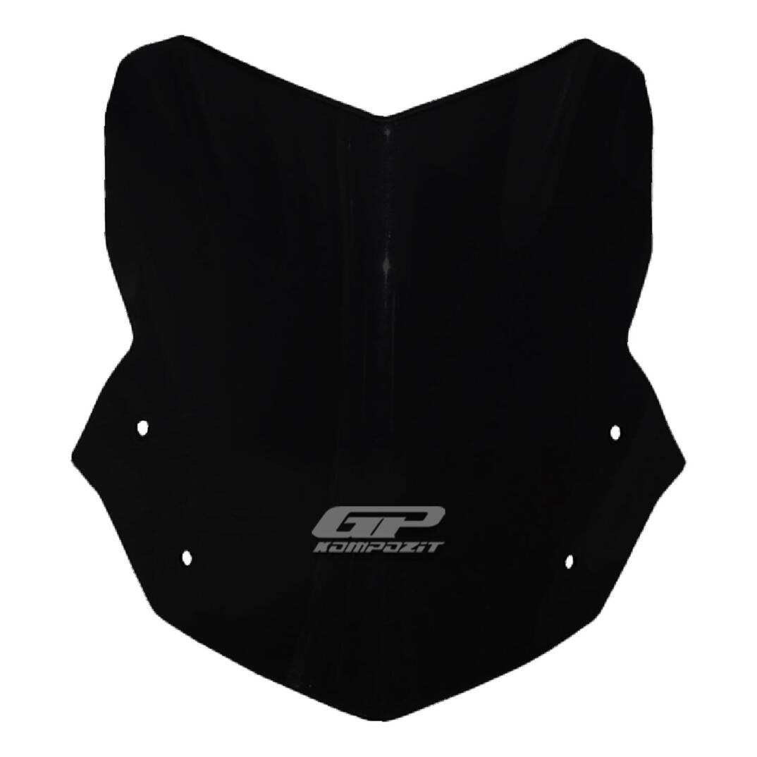 GP Kompozit Yamaha MT-09 2013-2016 Uyumlu Ön Cam Siyah - 1