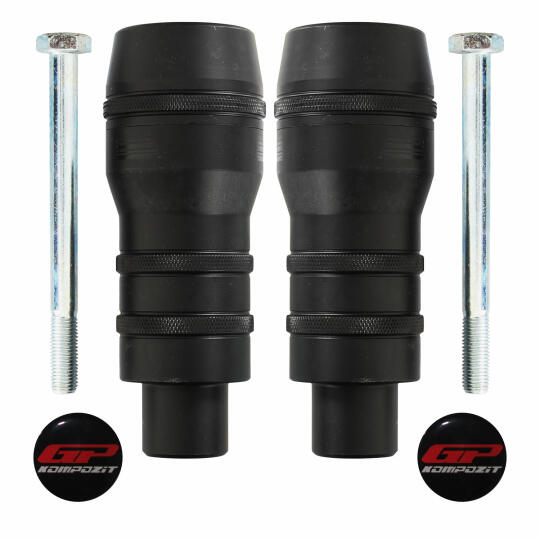 GP Kompozit Yamaha MT-09 2013-2020 Uyumlu Motor Koruma Takozu Siyah - 3