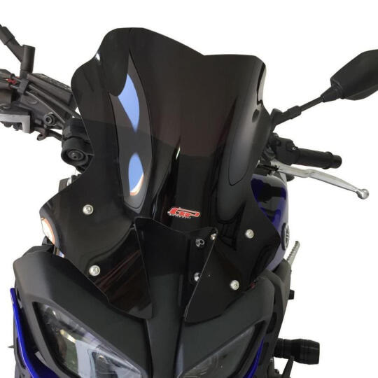 GP Kompozit Yamaha MT-09 2017-2020 Uyumlu Ön Cam Şeffaf (1)