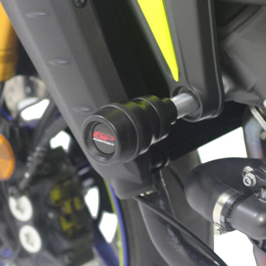 GP Kompozit Yamaha MT-09 2021-2023 Uyumlu Motor Koruma Takozu Siyah - 3