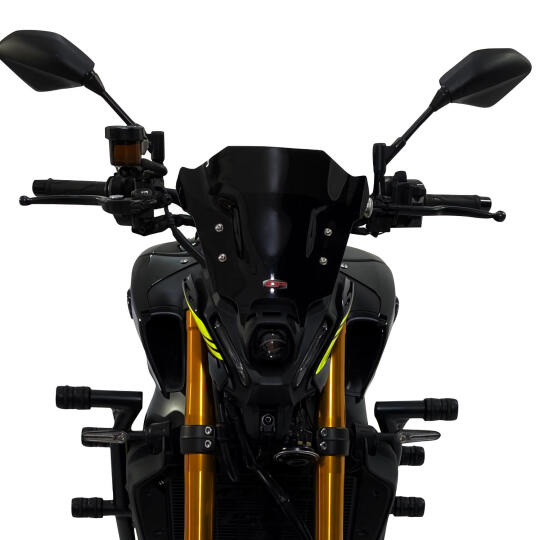 GP Kompozit Yamaha MT-09 2021-2023 Uyumlu Ön Cam Füme (1)