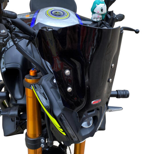 GP Kompozit Yamaha MT-09 2021-2023 Uyumlu Ön Cam Füme - 3