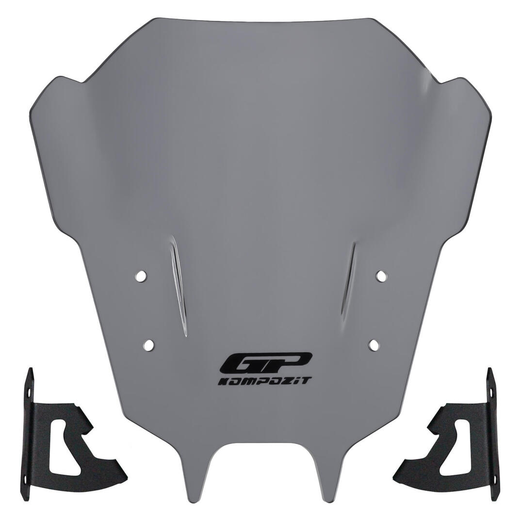 GP Kompozit Yamaha MT-09 2021-2023 Uyumlu Ön Cam Gri - 1