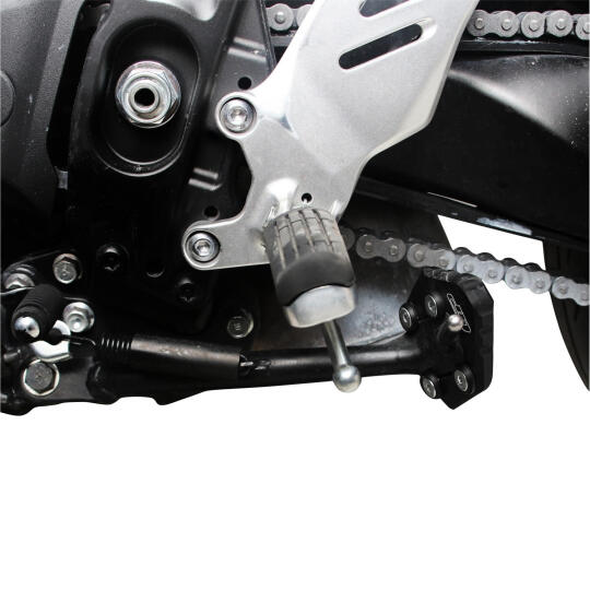 GP Kompozit Yamaha MT-09 / MT-09 Tracer / GT 2021-2026 Uyumlu Ayak Genişletme Siyah - 3
