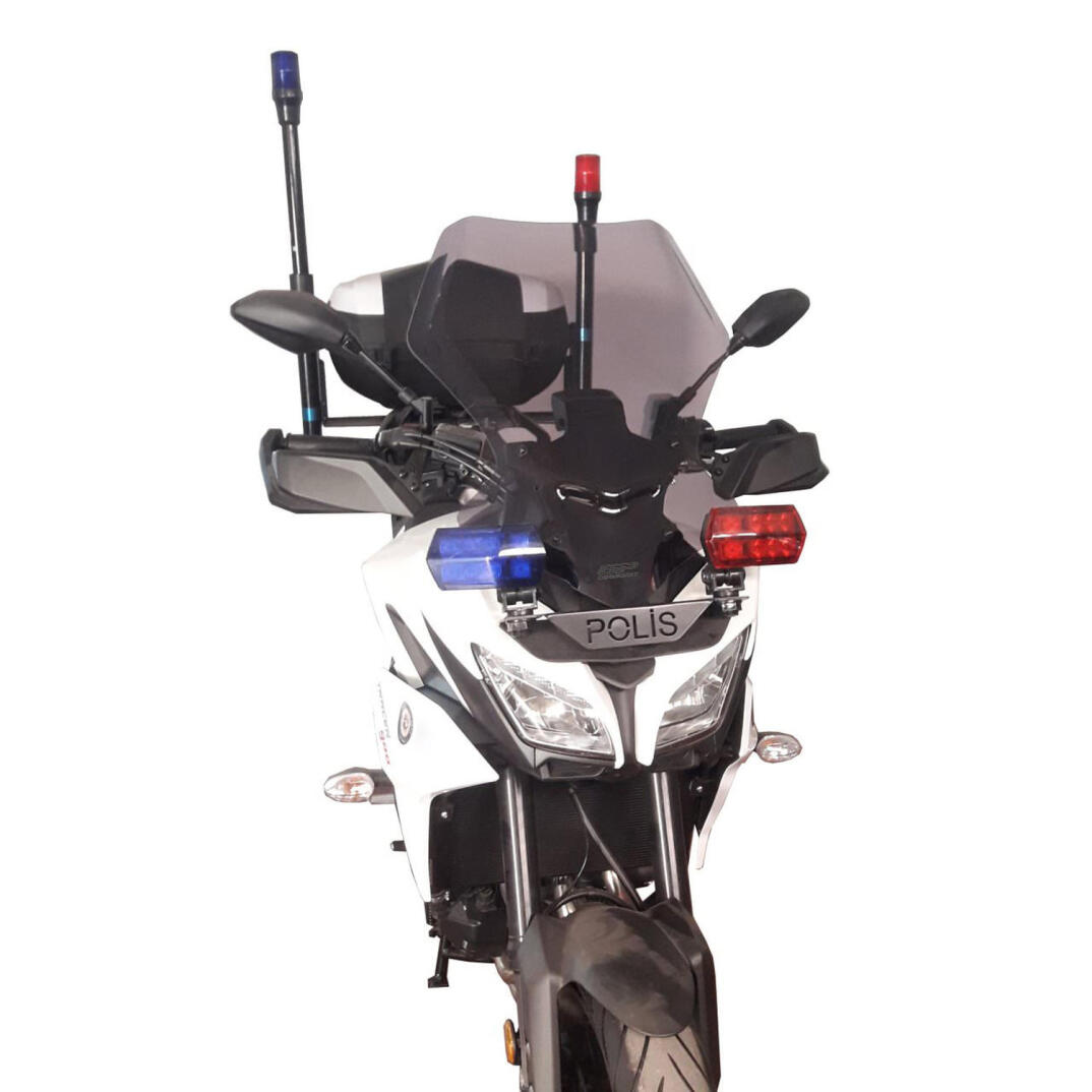 GP Kompozit Yamaha MT-09 Tracer 2018-2020 Uyumlu Ön Cam Şeffaf - 4