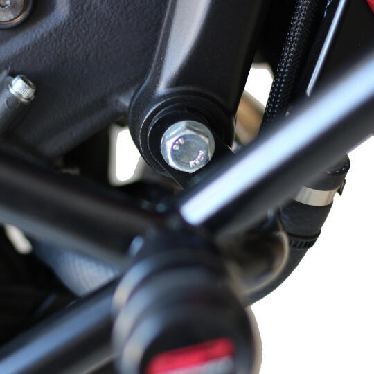 GP Kompozit Yamaha MT-09 Tracer / GT 2015-2020 Uyumlu Motor Koruma Demiri Siyah - 5