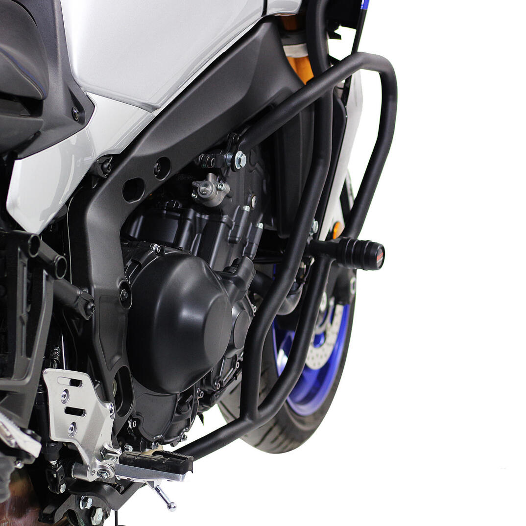 GP Kompozit Yamaha MT-09 Tracer / GT 2021-2024 Uyumlu Motor Koruma Demiri Siyah - 3