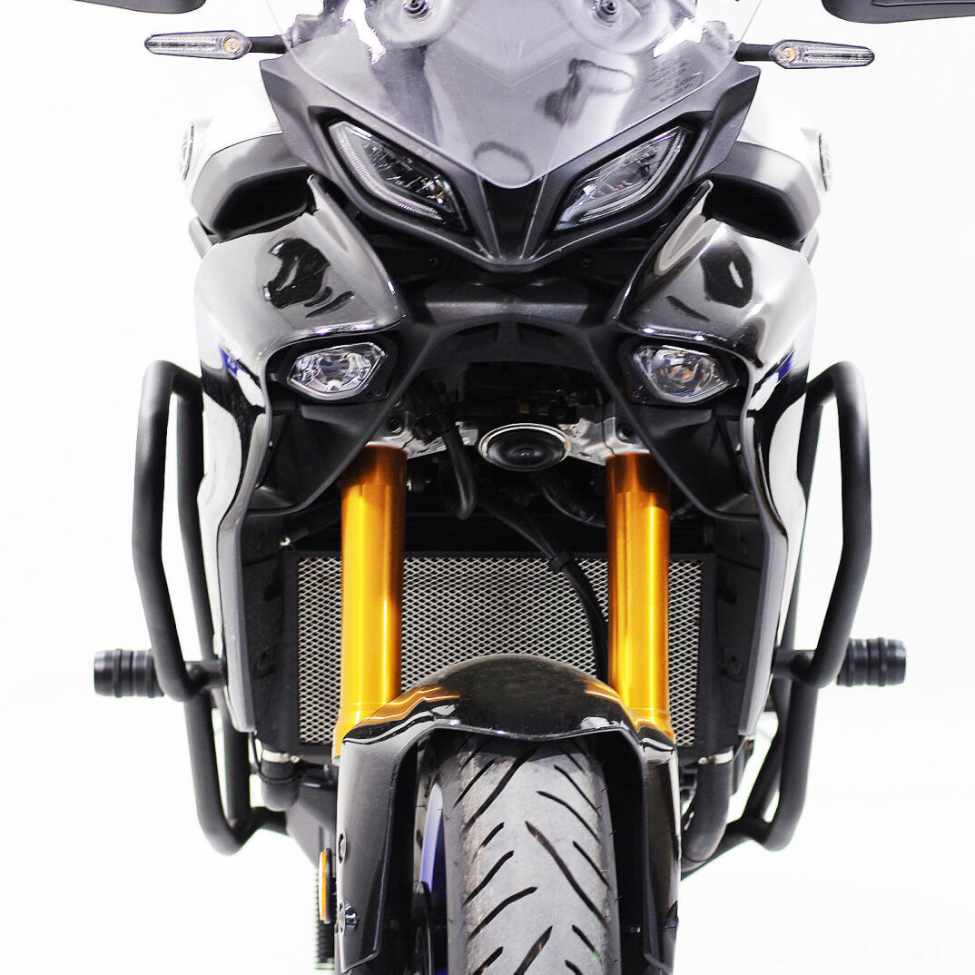 GP Kompozit Yamaha MT-09 Tracer / GT 2021-2024 Uyumlu Motor Koruma Demiri Siyah - 4