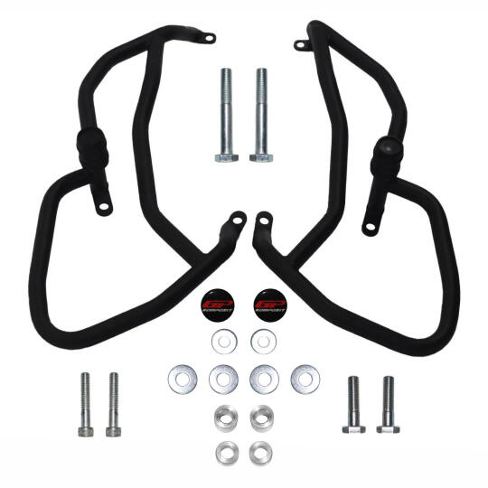 GP Kompozit Yamaha MT-09 Tracer / GT 2021-2024 Uyumlu Motor Koruma Demiri Siyah - 6