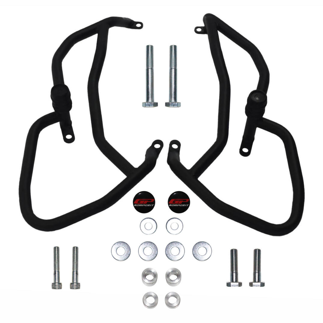 GP Kompozit Yamaha MT-09 Tracer / GT 2021-2024 Uyumlu Motor Koruma Demiri Siyah - 6