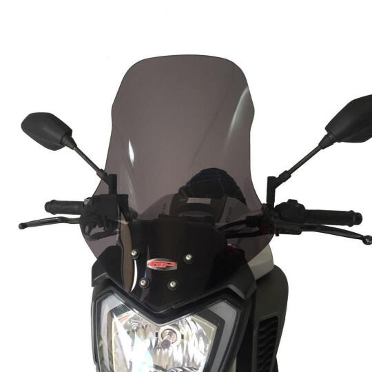 GP Kompozit Yamaha MT-125 2014-2018 Uyumlu Ön Cam Füme (1)