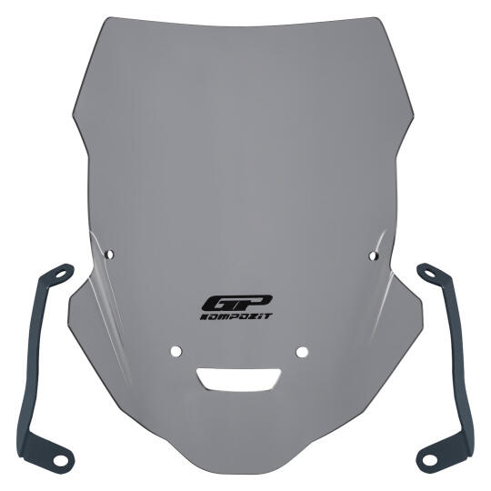 GP Kompozit Yamaha MT-25 2015-2019 Uyumlu Ön Cam Gri