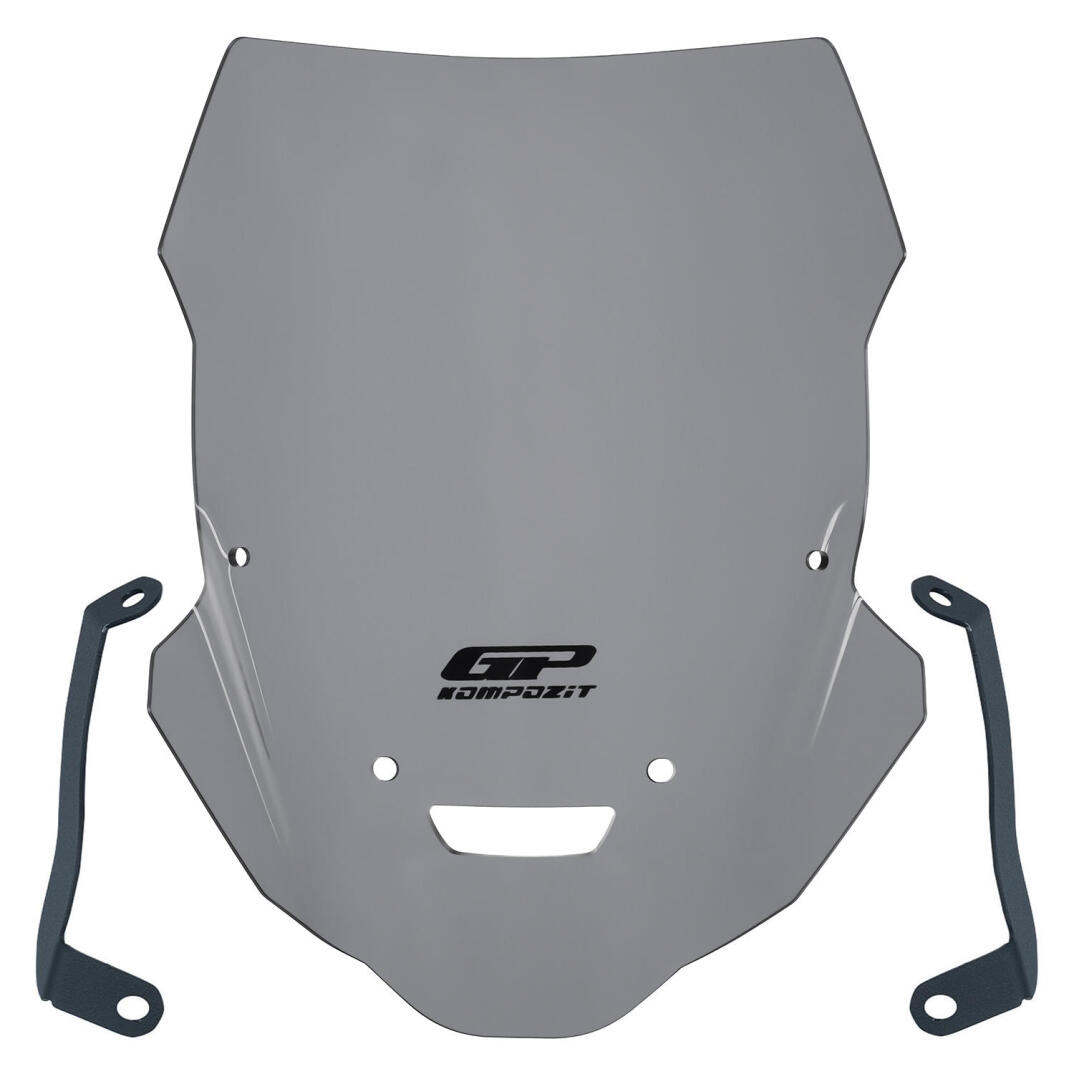 GP Kompozit Yamaha MT-25 2015-2019 Uyumlu Ön Cam Gri - 1