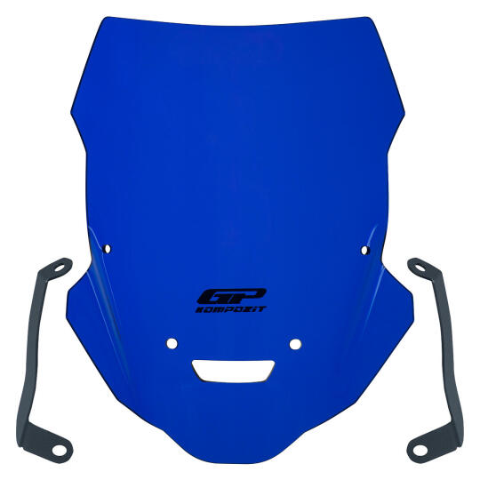 GP Kompozit Yamaha MT-25 2015-2019 Uyumlu Ön Cam Mavi