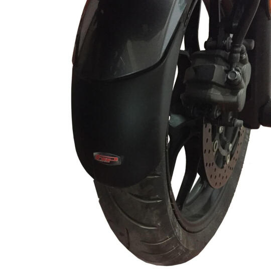 GP Kompozit Yamaha MT-25 2015-2019 Uyumlu Ön Çamurluk Uzatma Siyah (1)