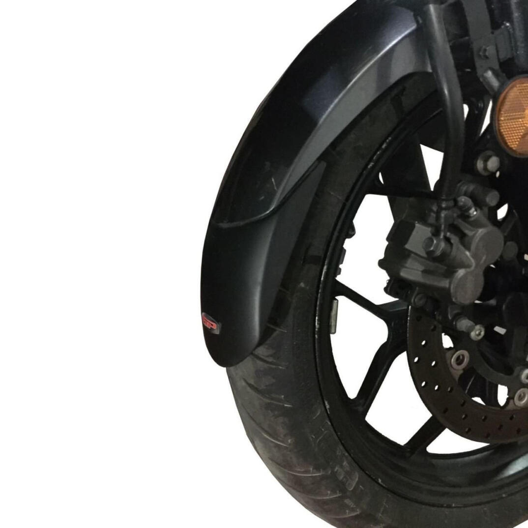 GP Kompozit Yamaha MT-25 2015-2019 Uyumlu Ön Çamurluk Uzatma Siyah - 3