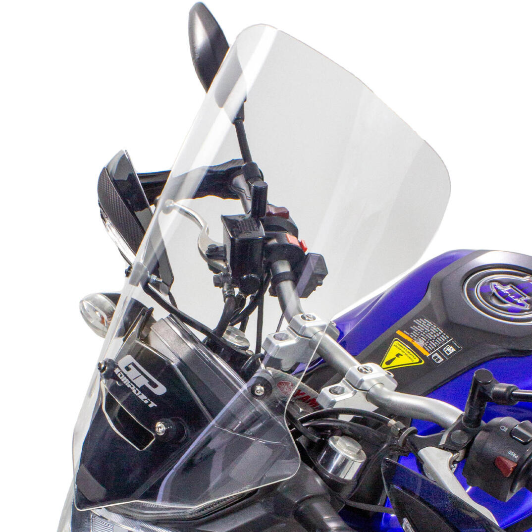 GP Kompozit Yamaha MT-25 2015-2019 Uyumlu Tur Camı Siyah - 2