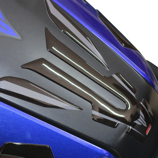 GP Kompozit Yamaha MT-25 2015-2023 Uyumlu İnce Tank Pad Siyah-Gri - 3