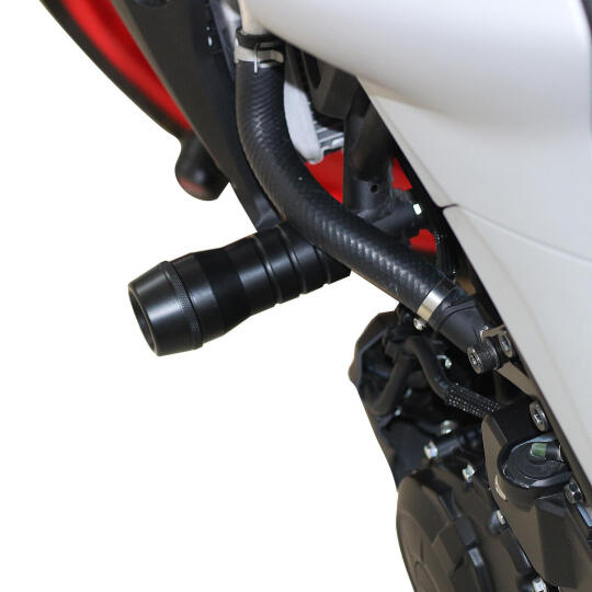 GP Kompozit Yamaha MT-25 2015-2026 Uyumlu 6 lı Takoz Seti Siyah - 3