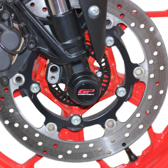 GP Kompozit Yamaha MT-25 2015-2026 Uyumlu 6 lı Takoz Seti Siyah - 4