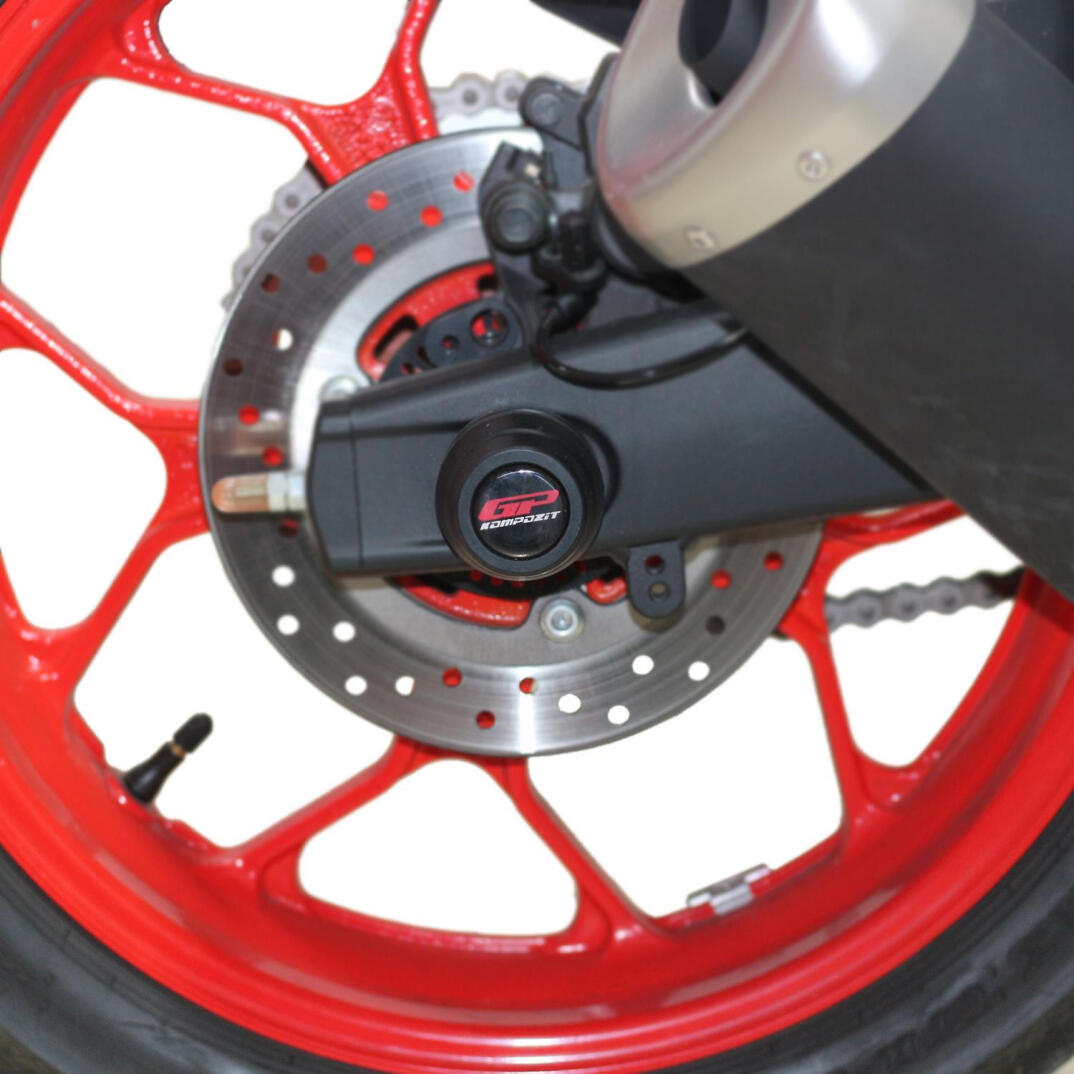 GP Kompozit Yamaha MT-25 2015-2026 Uyumlu 6 lı Takoz Seti Siyah - 5