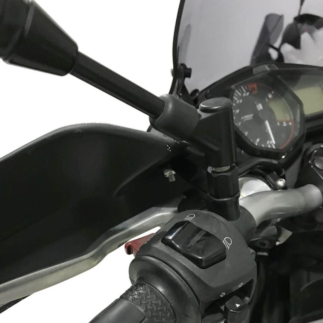 GP Kompozit Yamaha MT-25 2015-2026 Uyumlu Elcik Koruma Siyah - 6