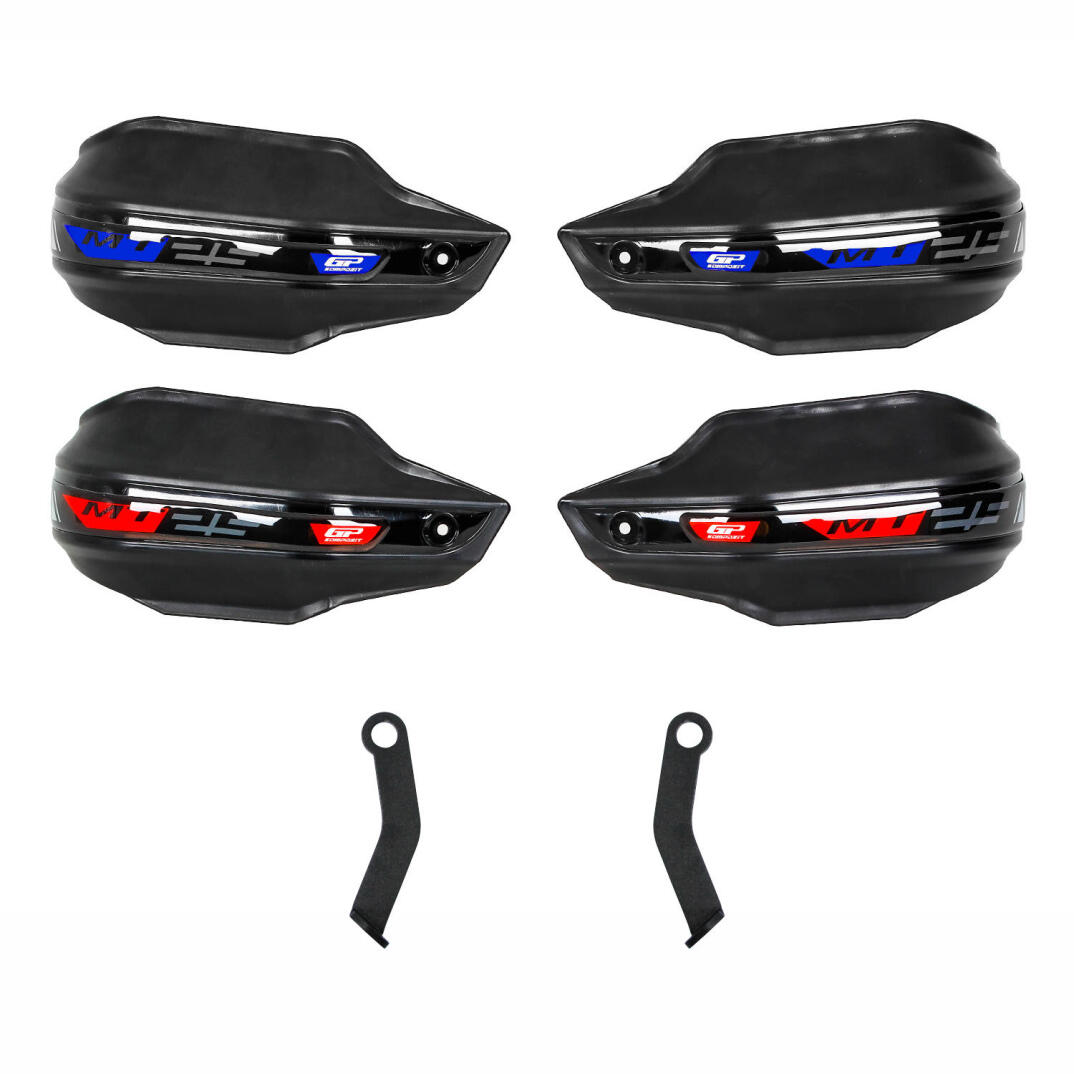GP Kompozit Yamaha MT-25 2015-2026 Uyumlu Plastik Elcik Koruma Siyah - 1