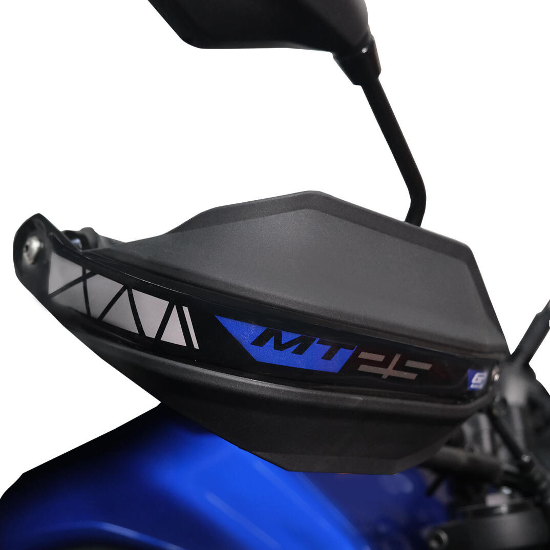 GP Kompozit Yamaha MT-25 2015-2026 Uyumlu Plastik Elcik Koruma Siyah - 2