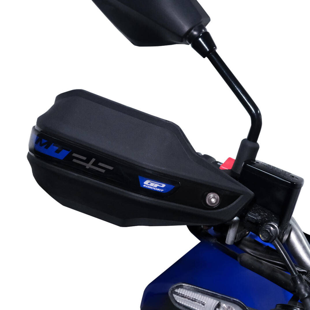 GP Kompozit Yamaha MT-25 2015-2026 Uyumlu Plastik Elcik Koruma Siyah - 3