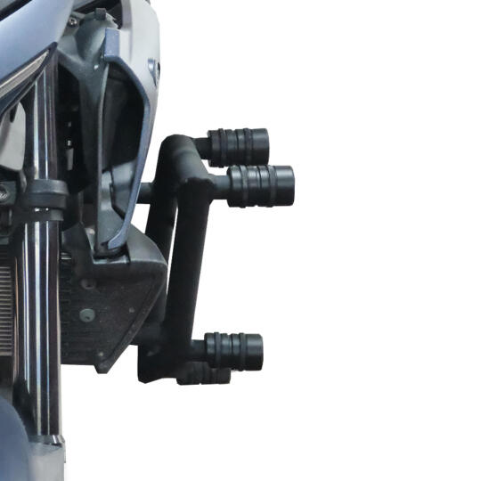 GP Kompozit Yamaha MT-25 2015-2026 Uyumlu Stunt Motor Koruma Demiri Siyah - 3