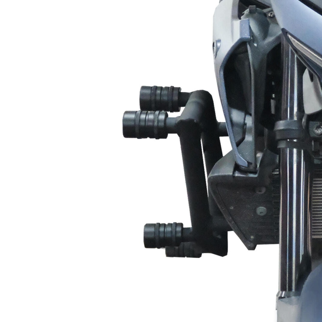 GP Kompozit Yamaha MT-25 2015-2026 Uyumlu Stunt Motor Koruma Demiri Siyah - 4