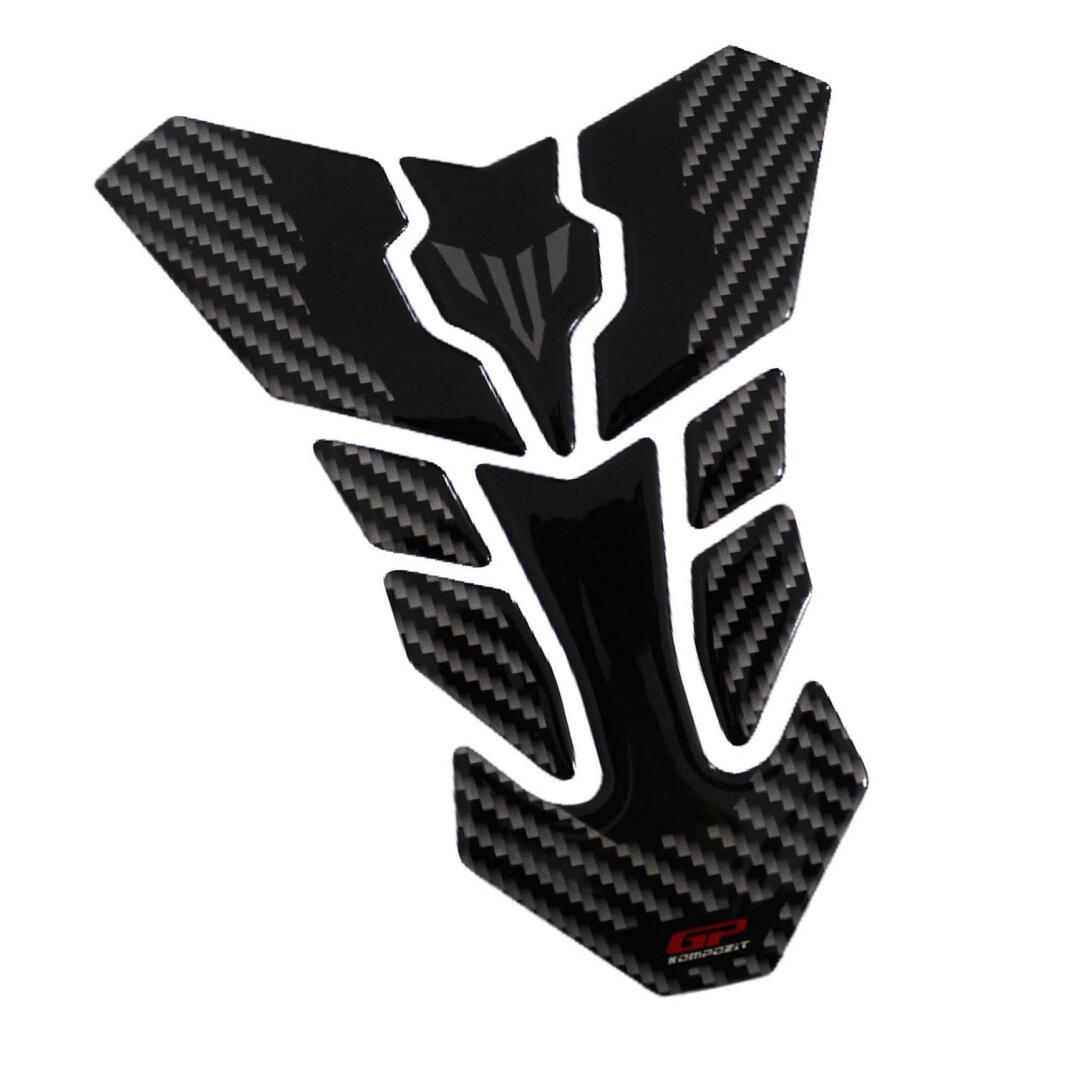 GP Kompozit Yamaha MT-25 2015-2026 Uyumlu Tank Pad Siyah-Karbon - 2