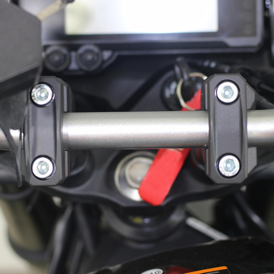 GP Kompozit Yamaha MT-25 2017-2026 Uyumlu Gidon Yükseltme 22mm Siyah - 2