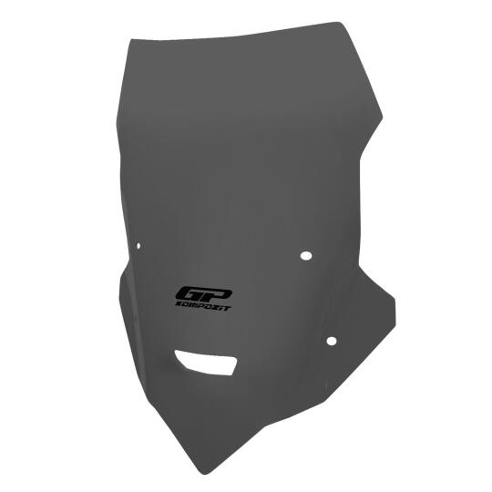 GP Kompozit Yamaha MT-25 2020-2024 Uyumlu Kısa Tur Camı Gri (1)