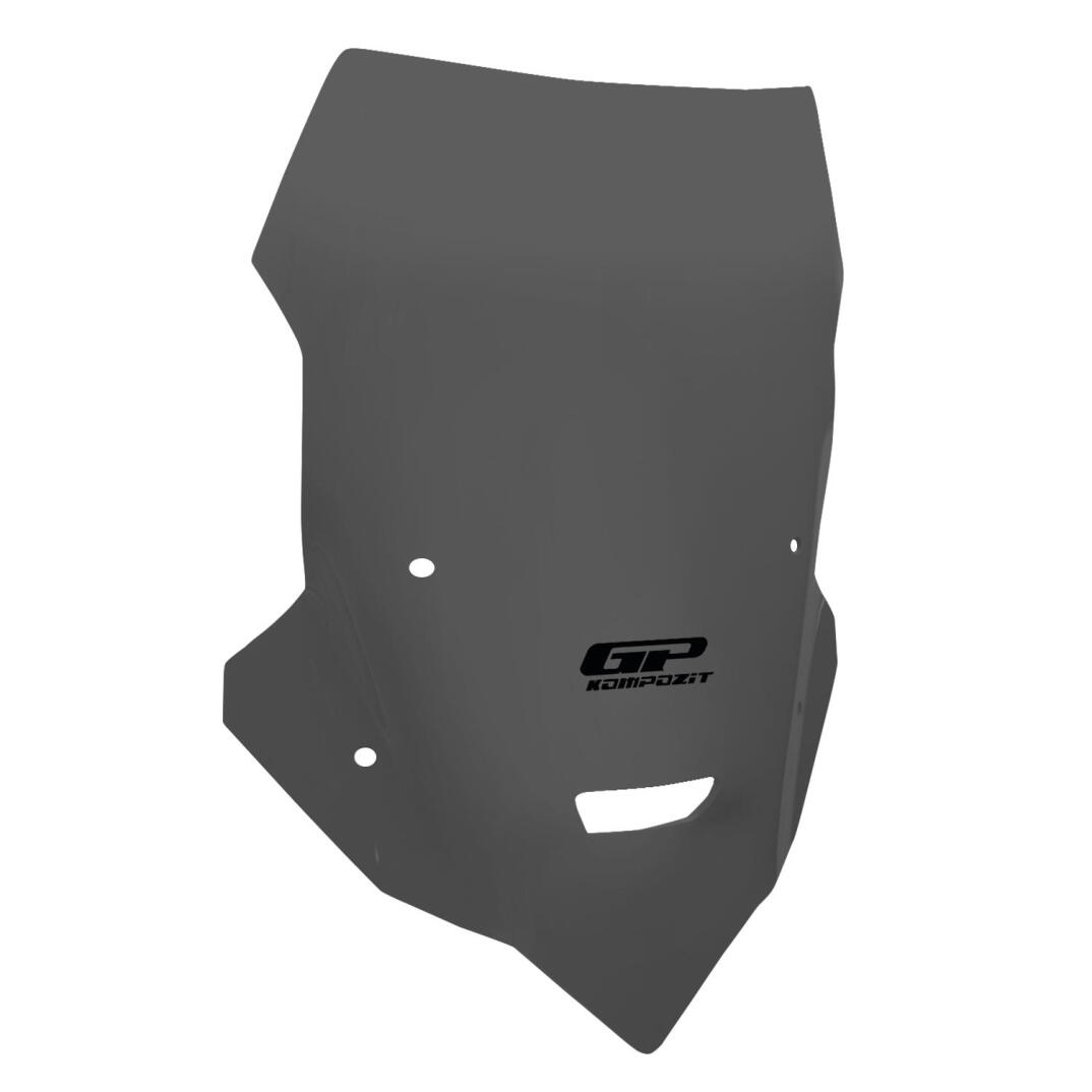 GP Kompozit Yamaha MT-25 2020-2024 Uyumlu Kısa Tur Camı Gri - 3