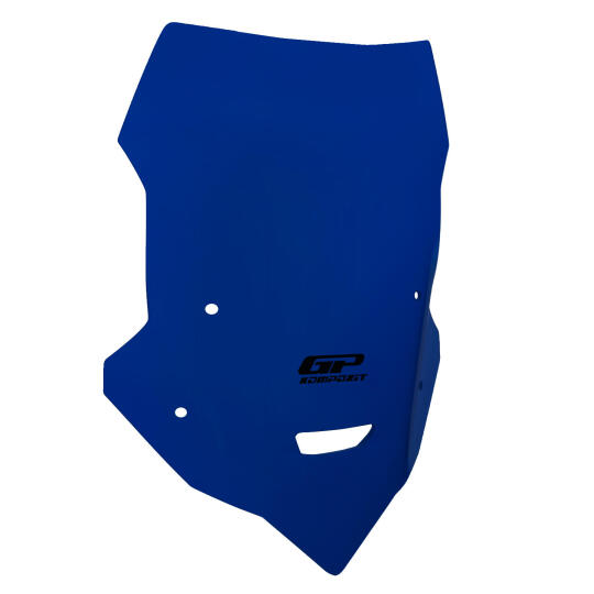 GP Kompozit Yamaha MT-25 2020-2024 Uyumlu Kısa Tur Camı Mavi - 3
