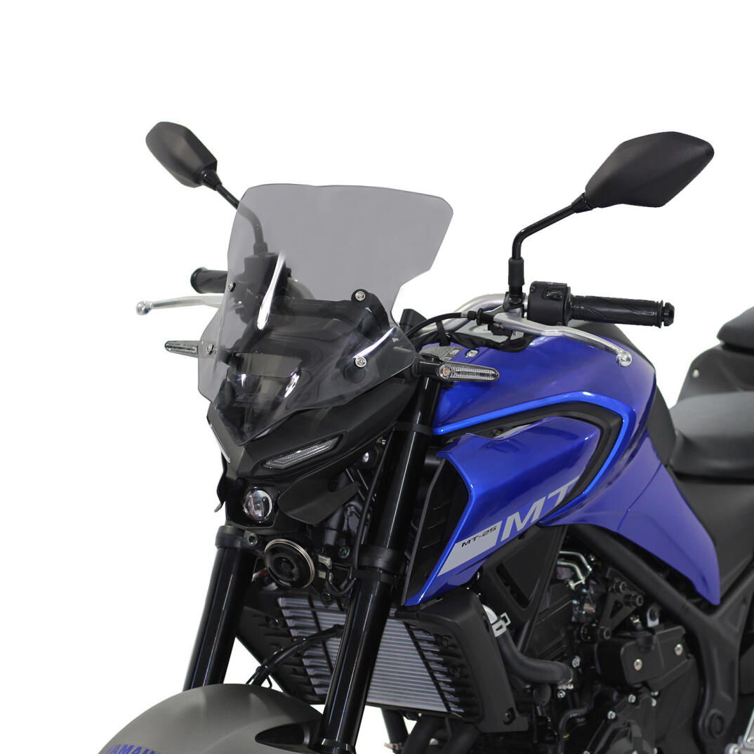 GP Kompozit Yamaha MT-25 2020-2024 Uyumlu Ön Cam Füme - 3